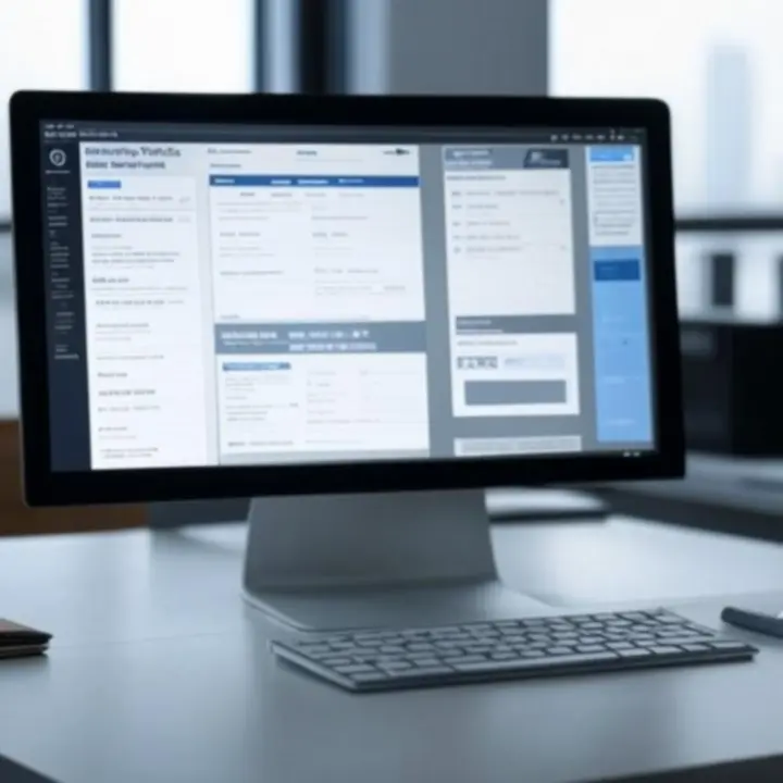 Panel klienta PolishIndustrialService z podglądem statusu zgłoszeń serwisowych dla zakładu przemysłowego